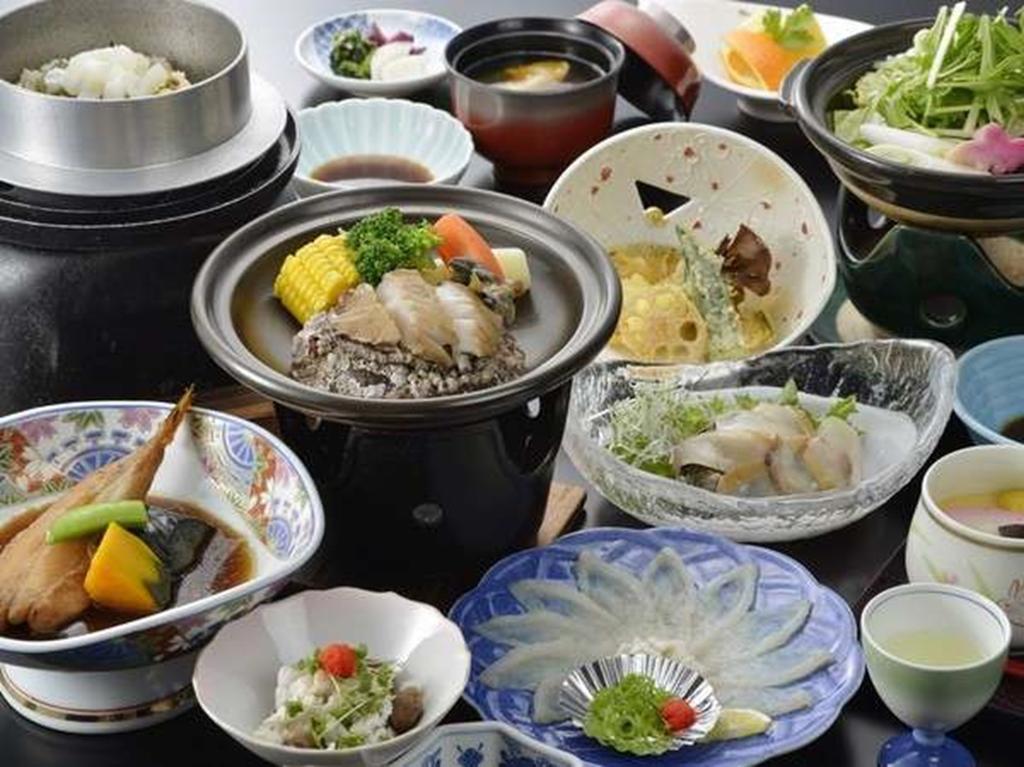 Yumen Kanko Hotel Meito Yumenosato Yamaguchi Bagian luar foto